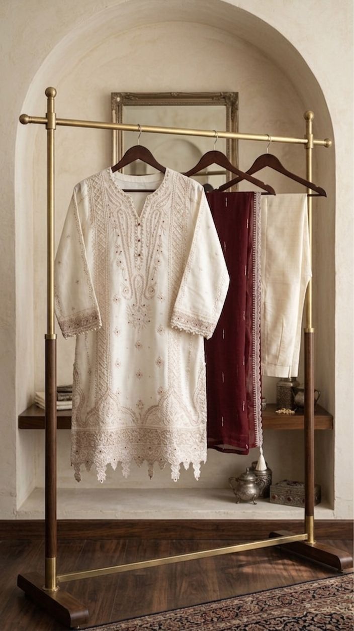 Chiffon suit