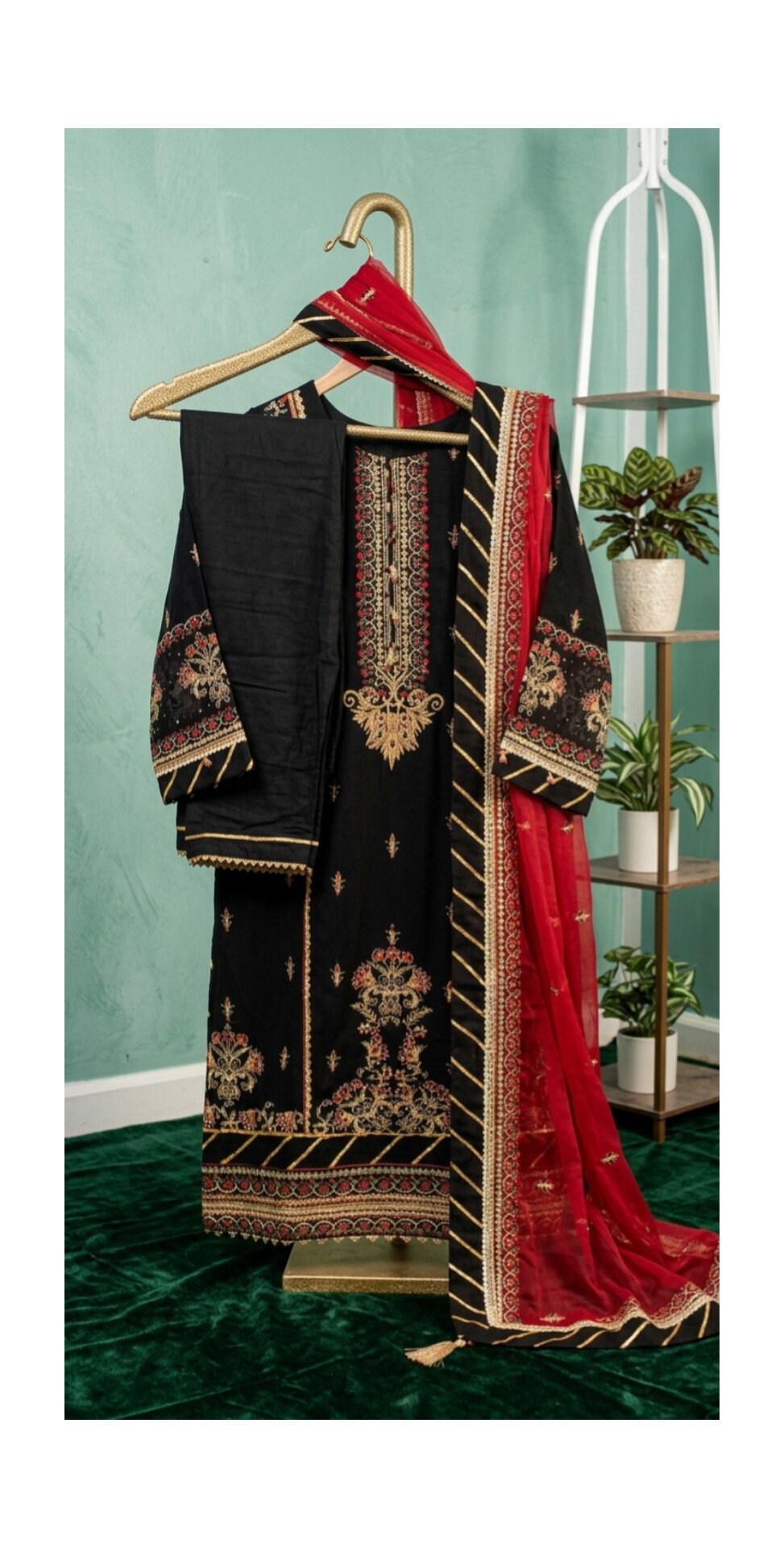 Chiffon suit