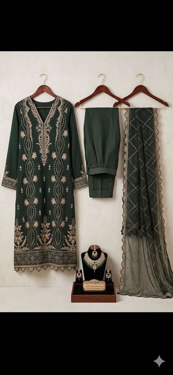 Chiffon suit